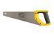 Ножівка столярна MASTERTOOL 7TPI MAX CUT 350 мм загартований зуб 3-D заточування поліроване 14-2035 31085 фото 1
