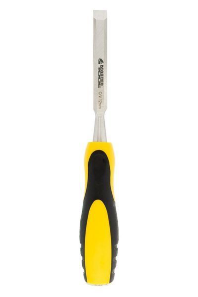 Стамеска ударна MASTERTOOL CrV 12 мм з двокомпонентною ручкою 14-1512 26081 фото