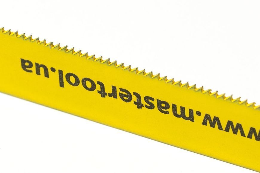 Полотно для металу MASTERTOOL одностороннє C60 300х12.5х0.6 мм/24х1" Ram A 6 шт 14-2905 27729 фото