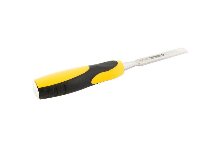 Стамеска ударна MASTERTOOL CrV 12 мм з двокомпонентною ручкою 14-1512 26081 фото