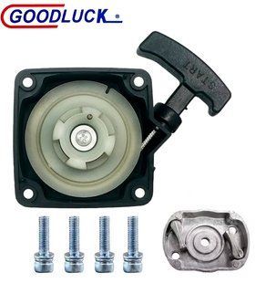 Стартер GoodLuck плавный для бензокосы + храповик + болты 6531 фото