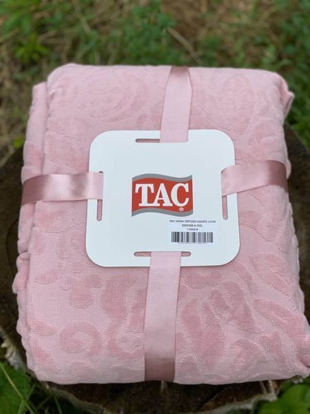 Махрове покривало TAC Lyon Pink 200&times;220 см 4783 фото