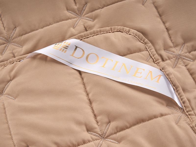 Покрывало-одеяло DOTINEM LAURA 180х210 см бежевое (217508-5) 1870629549 фото