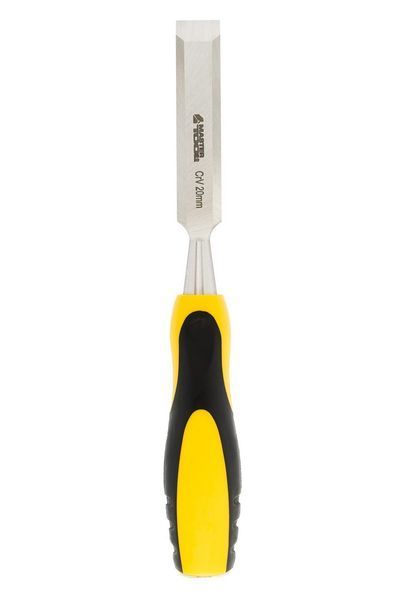 Стамеска ударна MASTERTOOL CrV 20 мм з двокомпонентною ручкою 14-1520 27077 фото