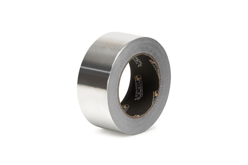 Стрічка алюмінієва MASTERTOOL GripBond Pro Metal t 150&deg;C 50 мм&times;50 м 77-1550 27823 фото