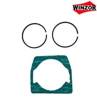 Кольца на поршень 43мм + прокладка. Комплект WINZOR. На модель 4500 6329 фото