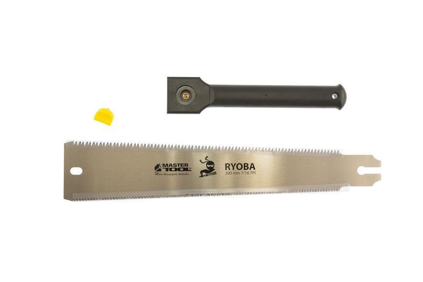 Ножівка столярна MASTERTOOL 7TPI/16TPI JAPAN CUT RYOBA 300 мм загартований зуб 3-D заточування 14-2714 32962 фото