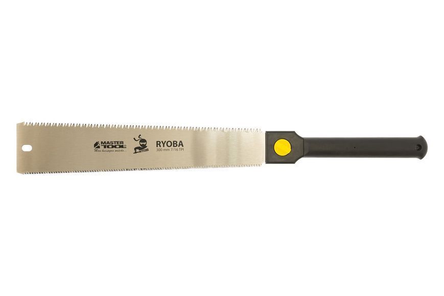 Ножівка столярна MASTERTOOL 7TPI/16TPI JAPAN CUT RYOBA 300 мм загартований зуб 3-D заточування 14-2714 32962 фото