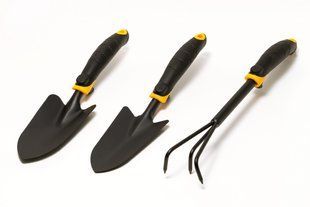 Набір садового інструменту MASTERTOOL Garden TPR 3 шт 14-6155 33234 фото