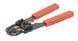 Кліщі для обтиску роз&rsquo;ємів MASTERTOOL RJ45 (витая пара), 195 мм 75-2242 26107 фото 1