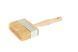 Макловиця MASTERTOOL 90&times;30 мм натуральна щетина з дерев'яною ручкою 91-9209 25916 фото 1