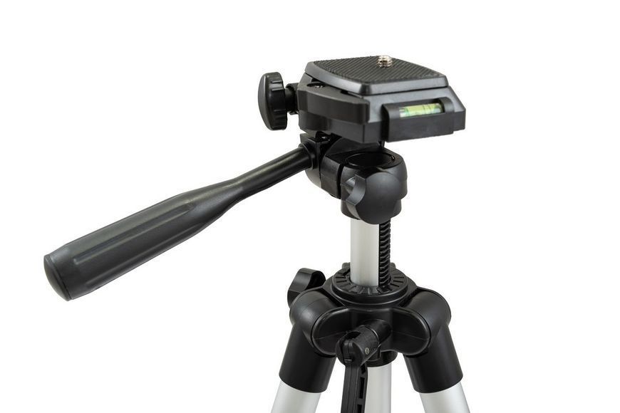 Штатив для лазерного рівня MASTERTOOL телескопічний Al 400-1200 мм &frac14;" сумка 30-0913 32336 фото