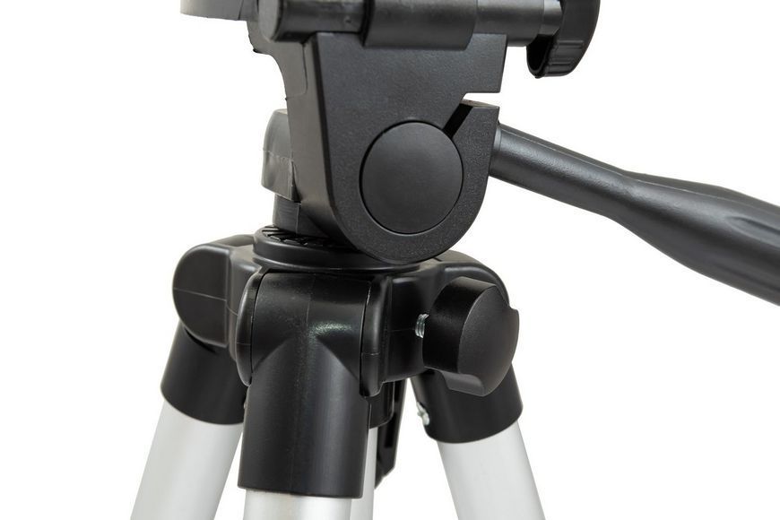Штатив для лазерного рівня MASTERTOOL телескопічний Al 400-1200 мм &frac14;" сумка 30-0913 32336 фото