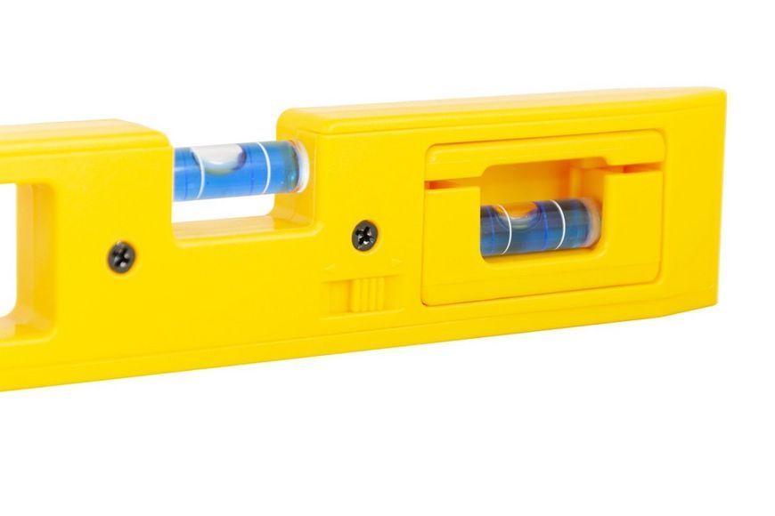 Рівень будівельний магнітний MASTERTOOL TORPEDO 230 мм, 3 капсули (1 знімна) 30-0895 30302 фото