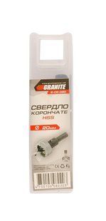 Свердло корончате GRANITE HSS 20 мм 6-08-020 25150 фото