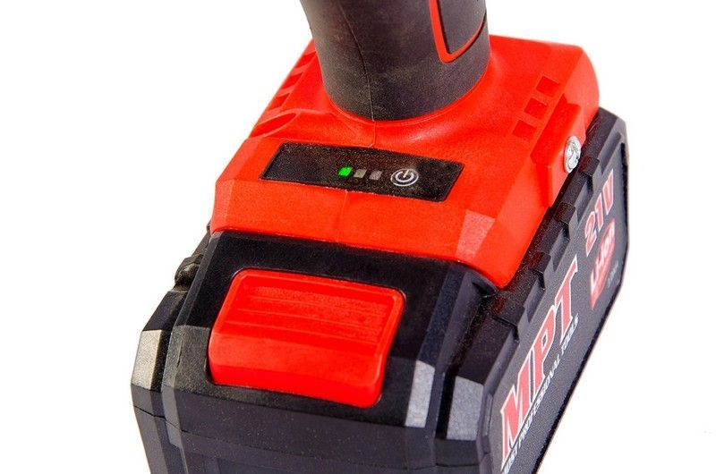Гайковерт аккумуляторный MPT 21 V Li-ion 450 Нм 2 скорости пластиковый кейс MCIW2140 27624 фото