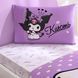 Підлітковий комплект Disney TAC Kuromi Ранфорс / простирадло на резинці 57233 фото 3