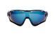 Окуляри відкриті MASTERTOOL SPORTLINE BLUE MIRROR панорамна лінза захист від подряпин ANTI-SCRATCH 82-0007 31727 фото 4
