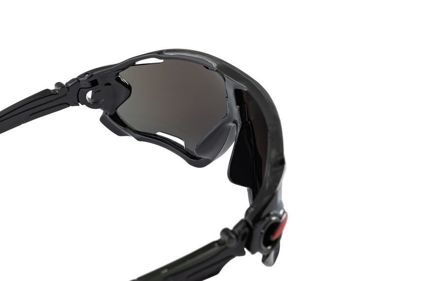 Окуляри відкриті MASTERTOOL SPORTLINE BLUE MIRROR панорамна лінза захист від подряпин ANTI-SCRATCH 82-0007 31727 фото