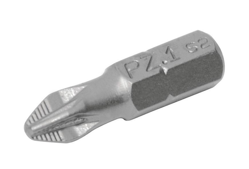 Насадка викруткова GRANITE PZ1 25 мм &frac14;" S2 набір 10 шт 10-91-251 26317 фото