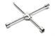 Ключ балонний MASTERTOOL хрестовий посилений 17&times;19&times;21 мм + 1/2", L=350 мм, &Oslash;16 мм 73-0313 27070 фото 1