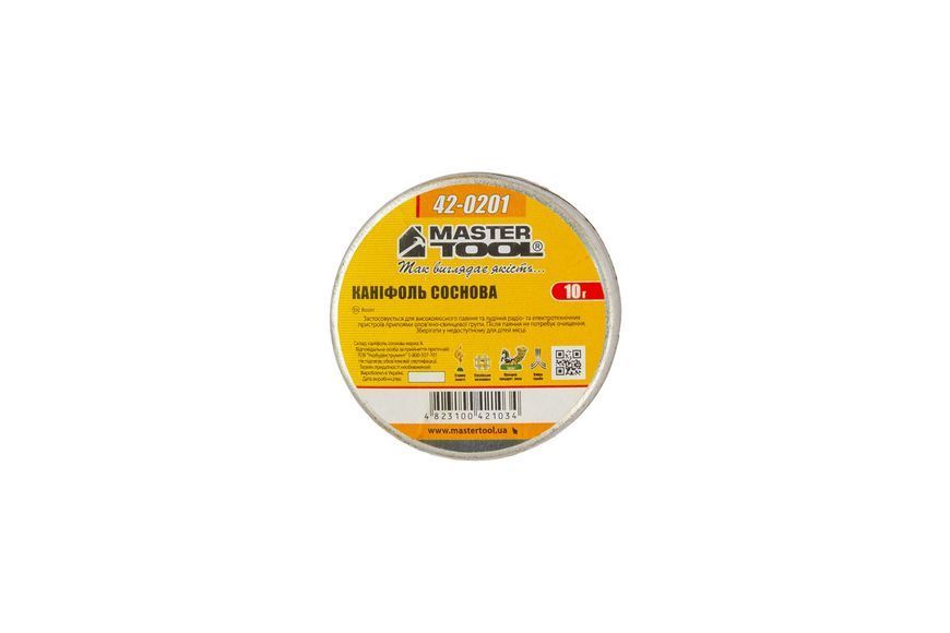 Каніфоль соснова MASTERTOOL 10 г 42-0201 25538 фото