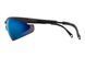 Окуляри відкриті MASTERTOOL SPORTLINE BLUE MIRROR захист від подряпин ANTI-SCRATCH регульовані дужки 82-0002 31732 фото 2