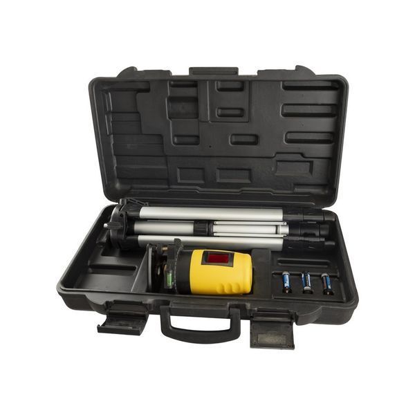 Рівень лазерний самоналаштовувальний MASTERTOOL кейс + тринога 30-0904 33117 фото