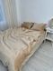 Двоспальний Євро комплект Dushka Cozy Bej Мікрофібра Плюш 51171 фото 2