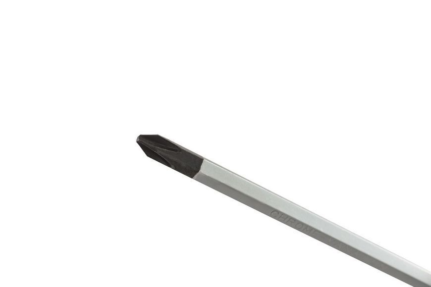 Викрутка ударна хрестова магнітна MASTERTOOL EXTERNAL HEX PH2х100 мм ручка з TPR покриттям 49-6210 31711 фото