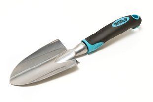 Совок садовий MASTERTOOL алюмінієвий 300&times;75 мм з двокомпонентною ручкою 14-6160 30316 фото