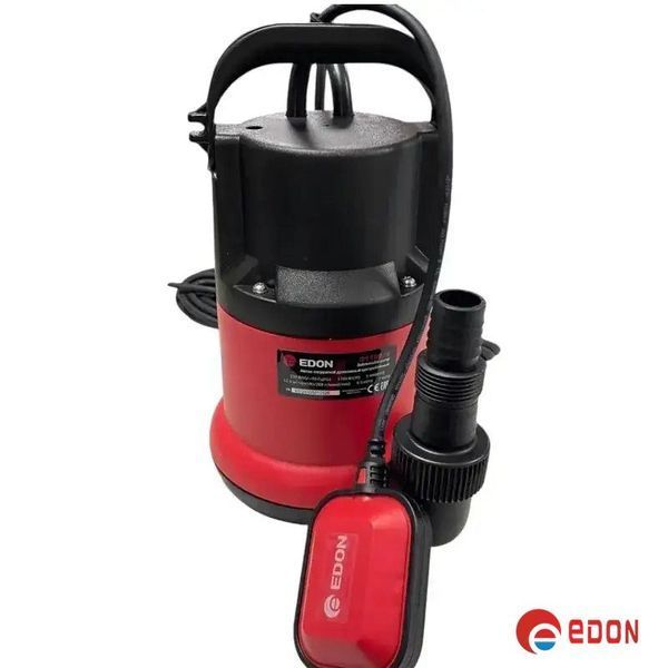 Дренажний насос EDON Q1100/5 (1100 Вт, 12.5 м3/година, напір 8.5 м, глибина 7 м) 112 фото