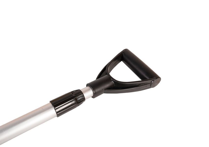 Лопата для снігу автомобільна MASTERTOOL 252х335 мм з телескопічною ручкою 850-1090 мм 84-0019 29206 фото