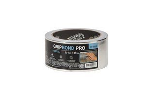 Стрічка алюмінієва MASTERTOOL GripBond Pro Metal t 150&deg;C 50 мм&times;25 м 77-1525 27395 фото