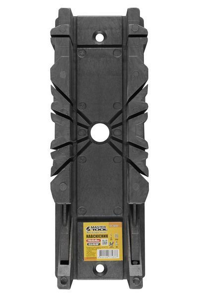 Навскісник столярний пластиковий MASTERTOOL 210 &times; 43 &times; 45 мм 22,5/45/90&deg; 14-3840 25750 фото