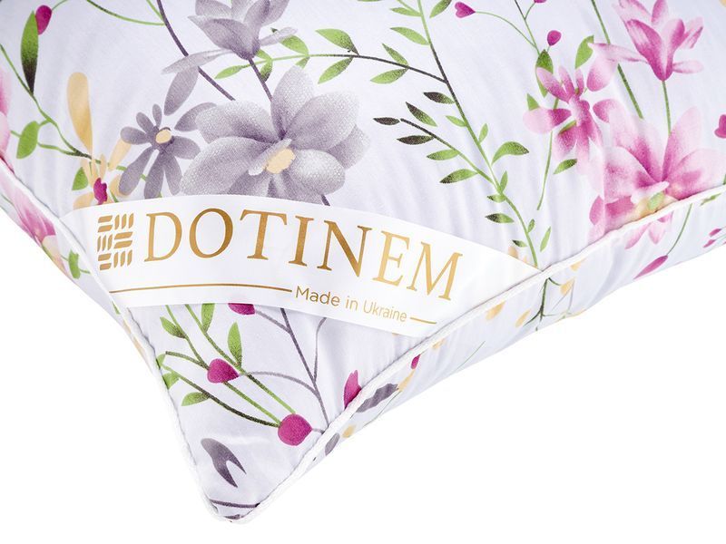 Подушка DOTINEM VALENCIA кульковий холлофайбер 50х70 см чохол сатин (214995-1) 1024677965 фото