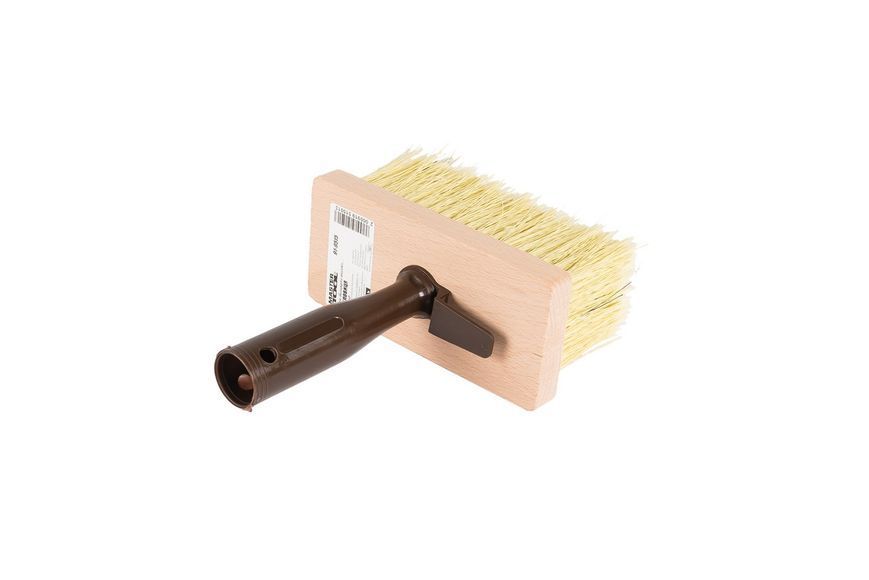 Макловиця MASTERTOOL 150х60/65 мм синтетична щетина дерев'яна ручка 91-9515 23737 фото