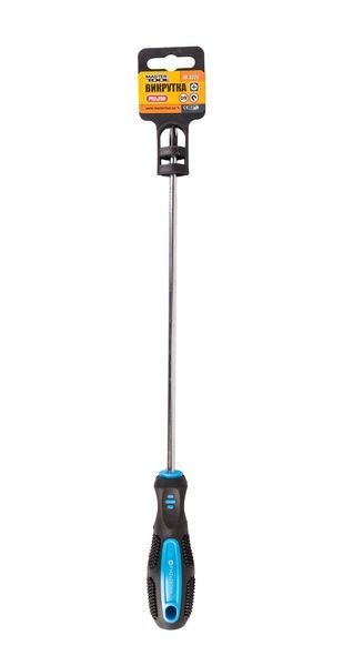 Викрутка хрестова магнітна MASTERTOOL PH2х250 мм ручка з TPR покриттям 48-5225 29125 фото