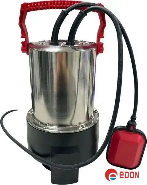 Дренажний насос EDON Q1100S/35 (1100 Вт, 12.5 м3/година, натиск 6.5 м, глибина 7 м) 115 фото