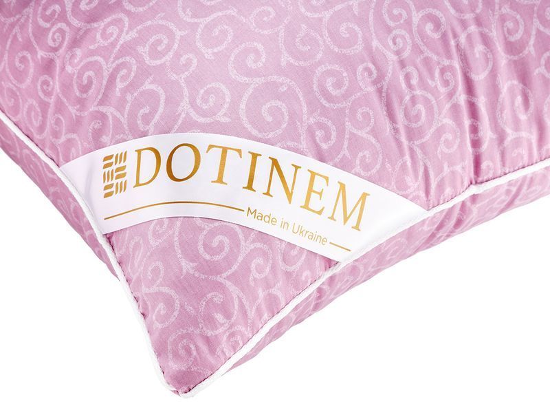 Подушка DOTINEM VALENCIA кульковий холлофайбер 50х70 см чохол сатин (214995-2) 1024677966 фото