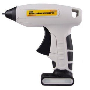Пістолет клейовий акумуляторний MASTERTOOL &Oslash; 7.2 мм DC 3.7V 1300 mAh "Крапля-Стоп" 42-0401 29554 фото