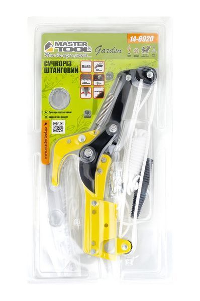 Сучкоріз з ножівкою MASTERTOOL 330 мм 5TPI лезо 60 мм під телескопічну ручку 14-6920 30320 фото