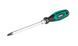 Викрутка хрестова магнітна MASTERTOOL HEXAGON РН3х150 мм ручка з TPR покриттям 45-8315 26350 фото 1