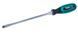 Викрутка шліцева магнітна MASTERTOOL HEXAGON SL8х200 мм ручка з TPR покриттям 45-8820 27139 фото 1