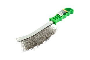 Щітка зачисна ручна MASTERTOOL рифлена пластикова ручка 14-5523 25327 фото