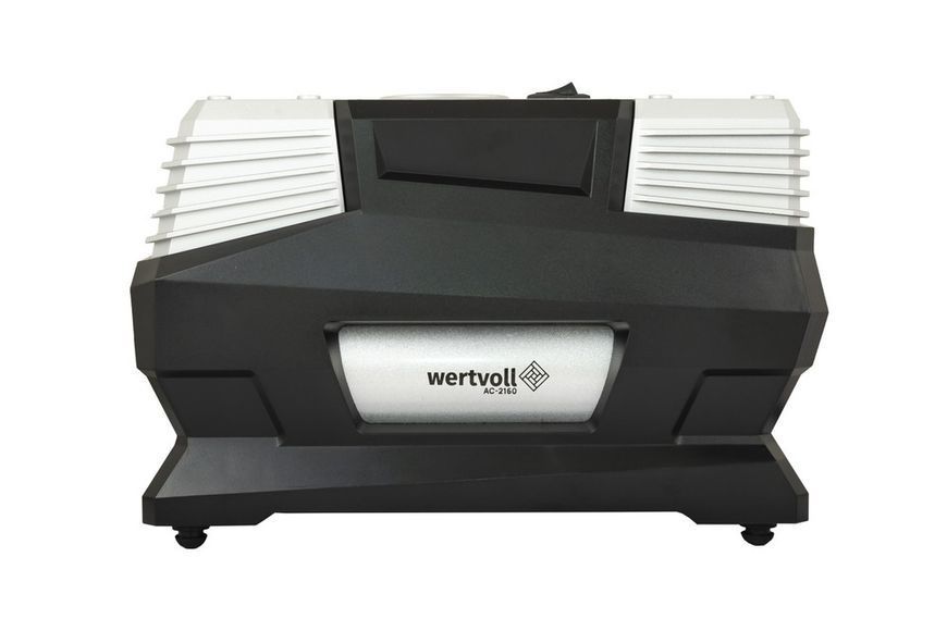 Компресор автомобільний двопоршневий WERTVOLL 12 V 150 PSI 15 A 180 Вт 60 л/хв сумка AC-2160 30523 фото