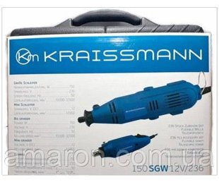 Гравер 2 в 1 Німеччина Нордрейн-Вестфален KRAISSMANN MASCHINEN Model 150-12V/236 + міні гравер на 12В Кейс 4641108 фото