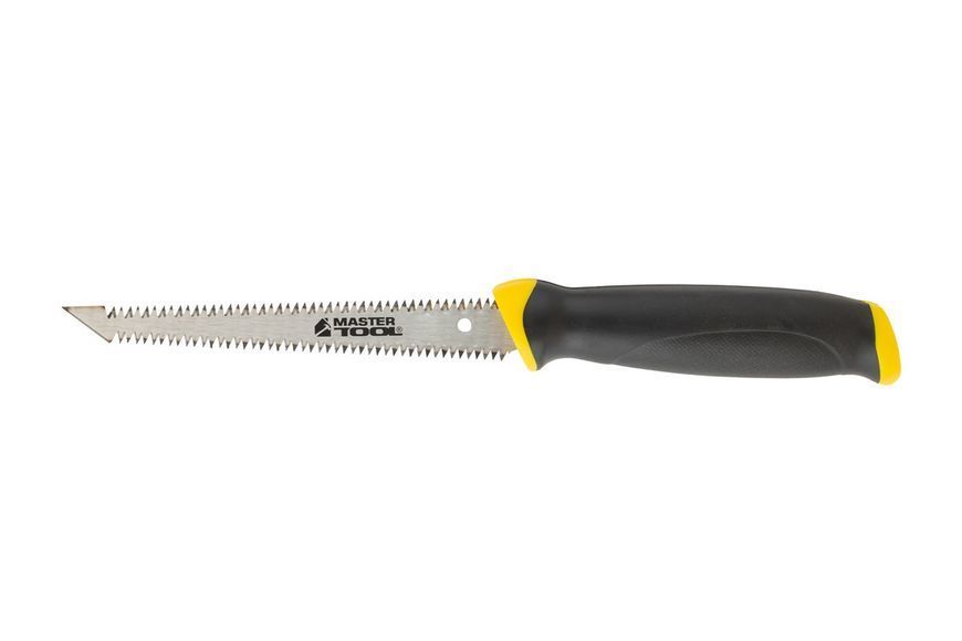 Ножівка для гіпсокартонних плит MASTERTOOL двостороння 150 мм 9TPI загартований зуб 2-D заточування 14-2720 31454 фото