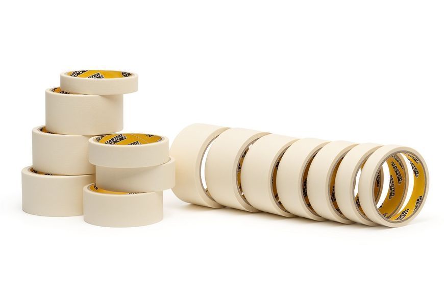Стрічка малярна універсальна MASTERTOOL GripBond Easy 30 мм&times;15 м біла 79-9942 34923 фото