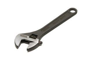 Ключ розвідний MASTERTOOL 200 мм 0-25 мм CrV фосфатований 76-0222 33258 фото